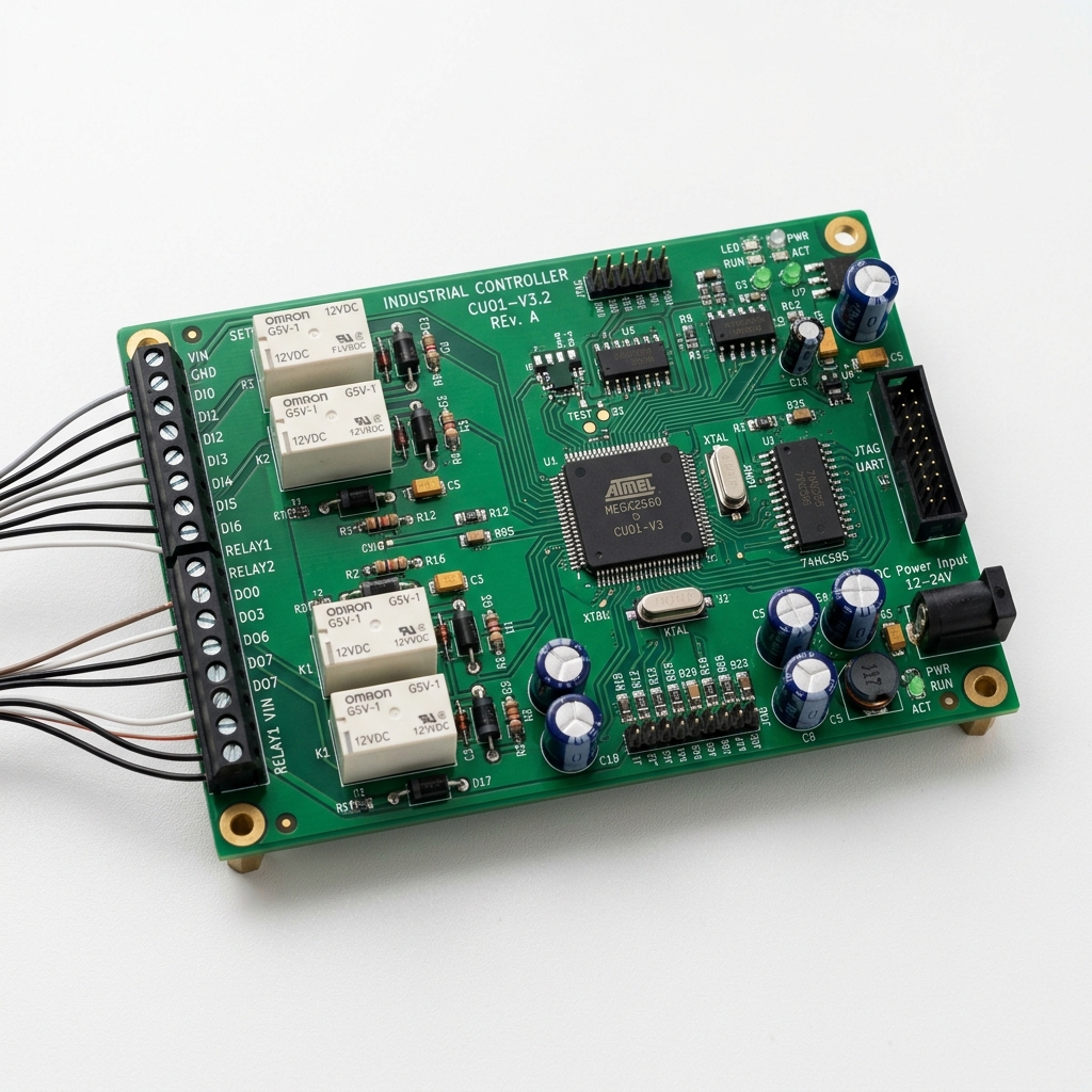 Custom Microcontroller Circuit Card