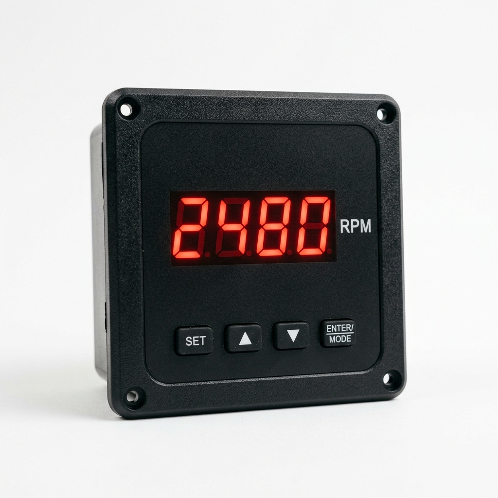 Digital RPM Controller Meter
